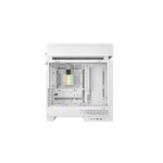 DEEPCOOL Ház ATX CL6600 WH Vízhűtéssel, Tápegység nélkül, Fehér, Üvegfalú - Image 2