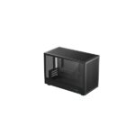 DEEPCOOL Ház Micro ATX CH260, Tápegység nélkül, Fekete, Üvegfalú