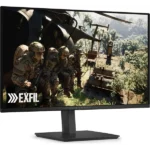 DELL Alienware Gaming Monitor 26,5" AW2726DM QHD OLED 2560x1440, 240Hz, 16:9, 1,5m:1 400cd, 0,03ms, HDMI, DP, fekete - Image 2