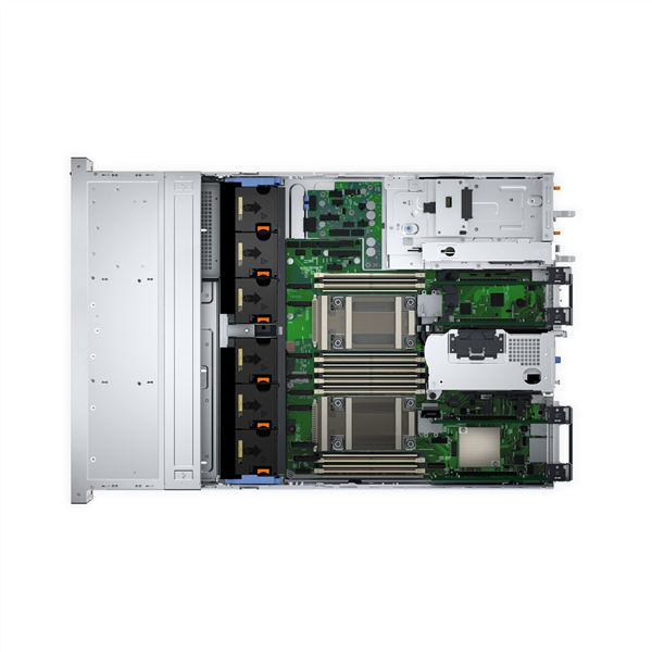 DELL ISG szerver - PE R760xs rack (16x2.5"), 2x12C S4510 2.4GHz, 2x64GB, NoDisk; H755, iD9 En., 2x1100W. - Image 3
