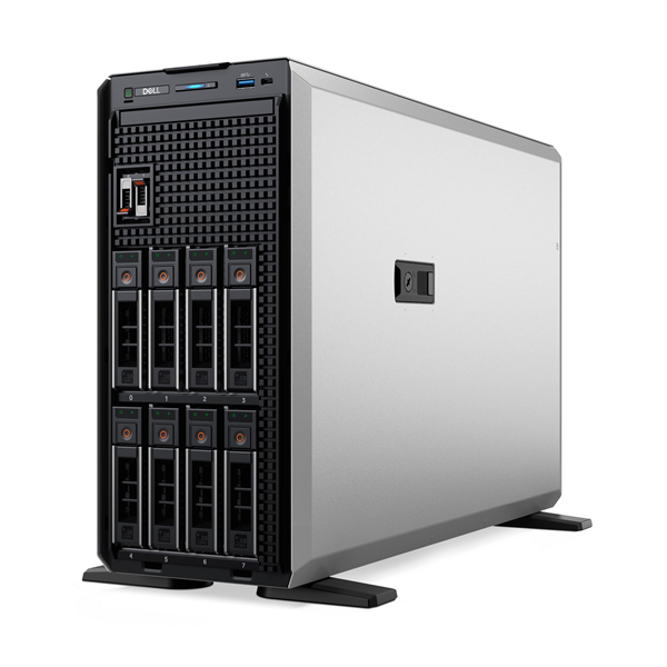 DELL ISG szerver - PE T360 torony (8x3.5"), 8C 6353P 2.7GHz, 1x32GB, 2x960GB RI SSD; H755, iD9 En., 2x700W. - Image 2