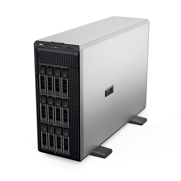 DELL ISG szerver - PE T560 torony (12x3.5"), 1x16C S4514Y 2.0GHz, 1x64GB, 1x4TB 7.2k SAS; H755, iD9 En., 2x1100W. - Image 2