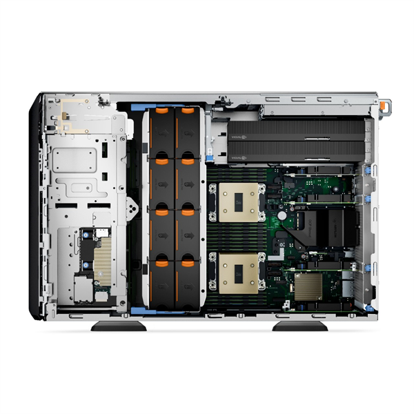 DELL ISG szerver - PE T560 torony (12x3.5"), 1x16C S4514Y 2.0GHz, 1x64GB, 1x4TB 7.2k SAS; H755, iD9 En., 2x1100W. - Image 4