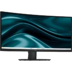 DELL LCD Monitor 31,5" SE3426DW WQHD 3440 x 1440 165Hz 21:9 3000:1 300cd, 4ms, HDMI, DP, fekete - Image 2