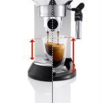 DELONGHI EC685.W Dedica Style eszpresszó kávéfőző, tartály: 1,1 l, Fehér - Image 5