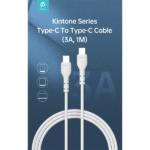 DEVIA USB TYPE-C - USB TYPE-C ADAT- ÉS TÖLTŐKÁBEL 1 M-ES VEZETÉKKEL - KINTONE SERIES TYPE-C TO TYPE-C CABLE - 60W, WHITE - Image 2