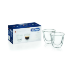DELONGHI DLSC310 eszpresszó pohárszett, 2 db, duplafalu, hőálló, 300°C - Image 2