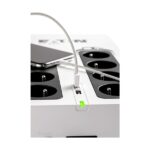 EATON UPS 3S Gen2 UPS DIN, 850VA, 510W, Input: Schuko, Outputs: 8x Schuko, szünetmentes tápegység, USB - Image 4