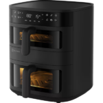 ELECTROLUX EAFD11B 800 Dual Airfryer,11L, 2700W, Fekete - Image 2