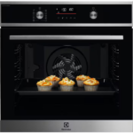 ELECTROLUX EOD6P77WX SteamBake Beépíthető gőzsütő, 72L, pirolitikus tisztítással, Inox/Fekete