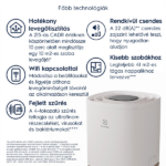 ELECTROLUX EPO50351SW Pure 500 Légtisztító, 215 m3/h, Fehér - Image 2