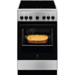ELECTROLUX LKR562055X Kerámialapos tűzhely, Termosztát, sütő:58L, grill, 50x60cm, Inox