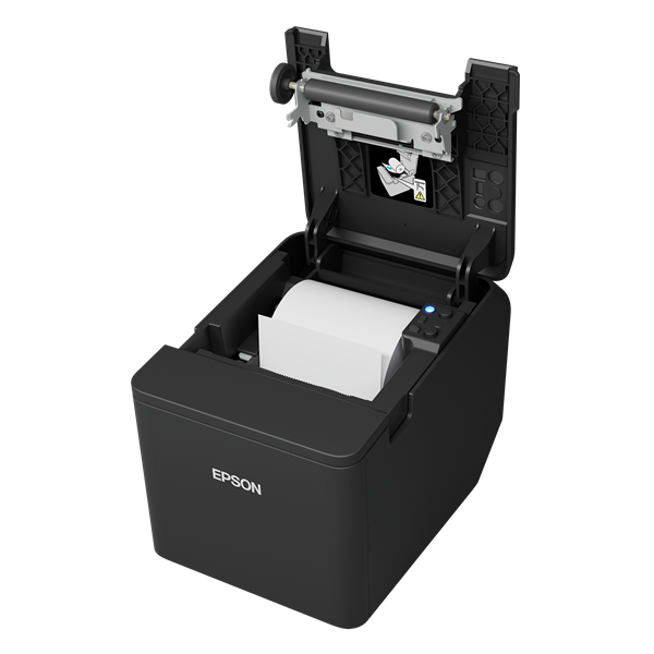 EPSON Blokknyomtató - TM-T20IV (101) (250mm/s, 203 DPI, 80mm, USB/RS-232, Fekete) - Image 3