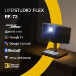 EPSON Projektor - Lifestudio Flex – EF-73 Éjfekete (3LCD, 4K Pro-UHD, 16:9, 1000 AL, 5000000:1, HDMI/USB/WiFi/Bluetooth) - Image 3
