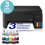 EPSON Tintasugaras nyomtató - EcoTank L3352 (A4, MFP, színes, 5760x1440 DPI, 33 lap/perc, USB/Wifi/Air Print)