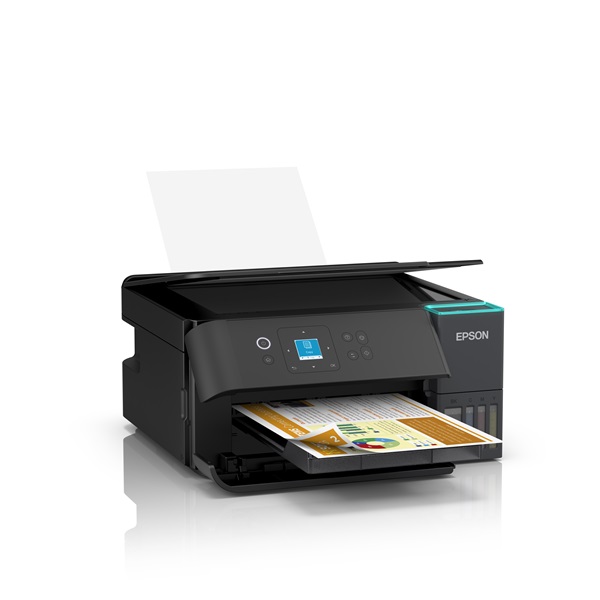 EPSON Tintasugaras nyomtató - EcoTank L4360 (A4, MFP, színes, 5760x1440 DPI, 33 lap/perc, duplex, USB/Wifi/Wifi Direct) - Image 3