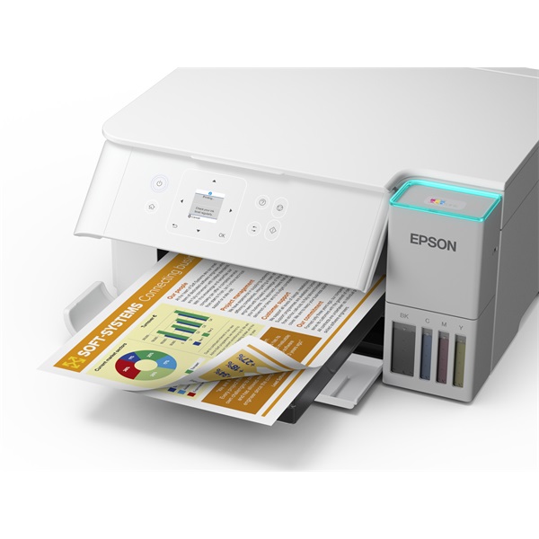 EPSON Tintasugaras nyomtató - EcoTank L4366 (A4, MFP, színes, 5760x1440 DPI, 33 lap/perc, duplex, USB/Wifi/Wifi Direct) - Image 3