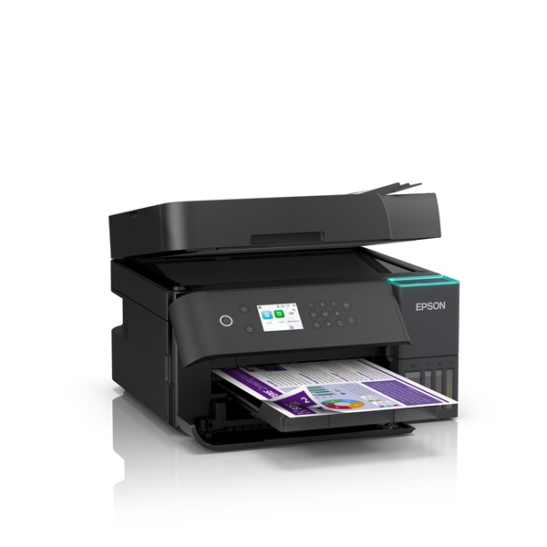 EPSON Tintasugaras nyomtató - EcoTank L6370 (A4, MFP, színes,4800x1200 DPI, 35 lap/perc, Full duplex, ADF, USB/LAN/Wifi) - Image 4