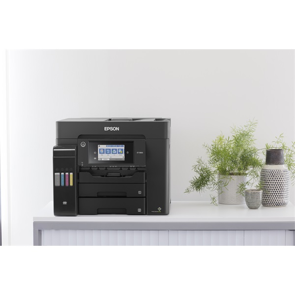 EPSON Tintasugaras nyomtató - EcoTank L6550 (A4, MFP, színes, 4800x2400 DPI, 32 lap/perc, USB/LAN/Wifi) - Image 2