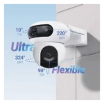 EZVIZ CS-H90 DUAL LENS ROTATION 4MP+4MP biztonsági kamera - Image 2