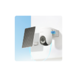 EZVIZ HB8C 4MP, 2K+ / kültéri kamera napelemmel, 4G&Wi-Fi, IP65, 5200 mAh akkumulátor, Pan&Tilt forgatható kivitel
