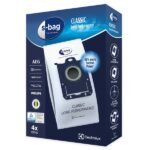 Electrolux gyári porzsák, E201S, 4 db, 50% - al hosszabb élettartam, S-bag