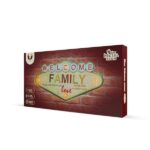 FOREVER LIGHT RETRO metál LED dekorációs lámpa WELCOME FAMILY, USB, 5V, falra akasztható - Image 2
