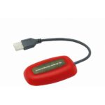FROGGIEX XBOX 360/PC Kiegészítő Vezeték nélküli kontroller + Vezeték nélküli adapter, Piros - Image 2
