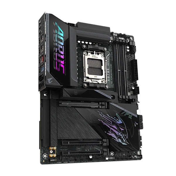 GIGABYTE_Alaplap_AM5_X870E_AORUS_PRO_X3D_AMD_X870_ATX-i2057412.webp GIGABYTE Alaplap AM5 X870E AORUS PRO X3D AMD X870, ATX - Image 1