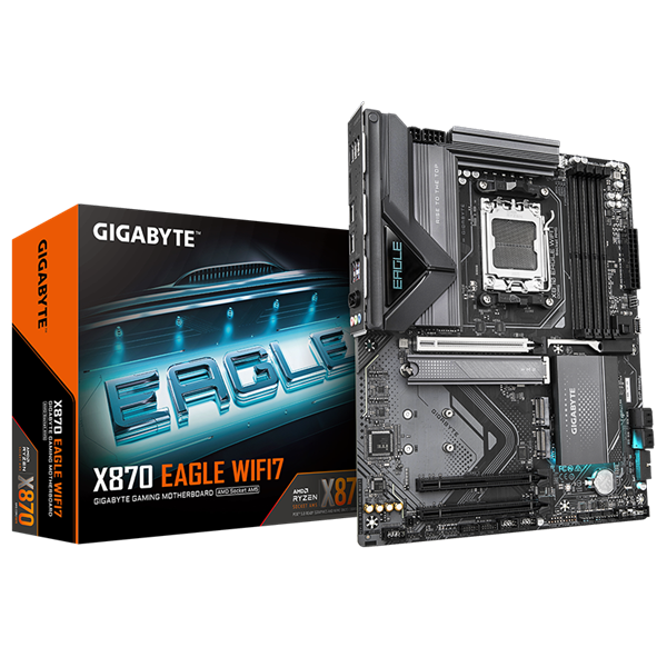 GIGABYTE_Alaplap_AM5_X870_EAGLE_WIFI7_AMD_X870_ATX-i1519048.png GIGABYTE Alaplap AM5 X870 EAGLE WIFI7 AMD X870, ATX - Image 1