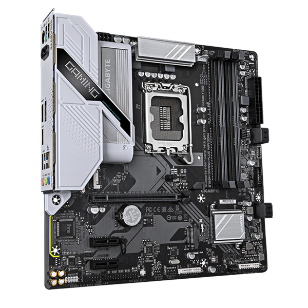 GIGABYTE Alaplap S1700 B760M GAMING PLUS WIFI DDR4 INTEL B760, mATX - Image 1