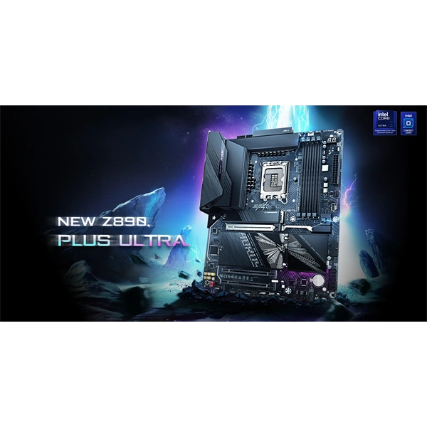 GIGABYTE Alaplap S1851 Z890 AORUS ELITE WIFI7 PLUS INTEL Z890, ATX - Image 1