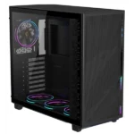 GIGABYTE Ház AC400G, Tápegység nélkül, Fekete, Üvegfalú - Image 2