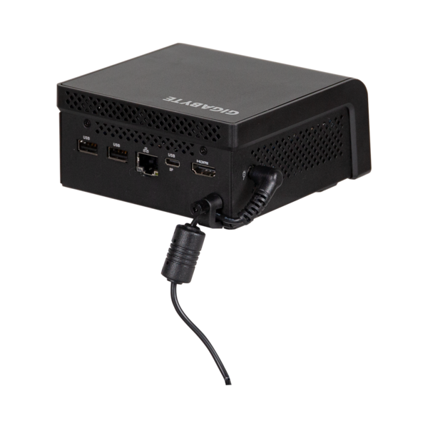 GIGABYTE PC BRIX, Intel N-series N150 3.6GHz, HDMI, 2xDisplayport, LAN, WIFI, BT, 2.5" HDD hely, 3xUSB - Image 5