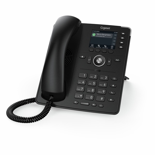 GIGASET P710 IP PRO IP asztali telefon, színes TFT kijelző, 4 funckiós LED billentyűk, HD hang, POE képes - Image 2