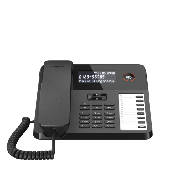 GIGASET_Telefon_DESK_600_telefon_fekete-i1234873.png GIGASET Telefon DESK 600 telefon, fekete - Image 1