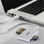HAMA 181017, USB 3.0 SUPERSPEED "SLIM" MULTI KÁRTYAOLVASÓ, FEHÉR - Image 3