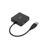 HAMA 200121, USB HUB, 4 PORT, USB 2.0, 480 MBIT/SEC. - Image 2