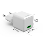 HAMA 201980, SUPER MINI UNIV. HÁLÓZATI USB TYPE-C TÖLTŐ "PD,QC", FEH. 20W - Image 3
