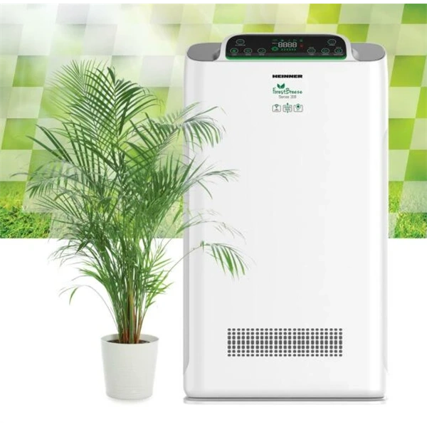 HEINNER HPA-318WIFI légtisztító, 80W, 318m3/h, 38 m2, Érintős vezérlés kijelzővel, távirányító, HEPA szűrő Negatív ion - Image 2