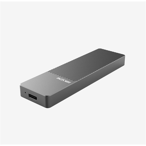 HIKSEMI Külső Ház M.2 SSD NVMe & SATA, Alumínium ház, USB 3.2/Type-C (10Gbps), Szürke (HIKVISION) - Image 2