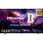 HISENSE 100E7S PRO 100"/253cm 4K UHD 144Hz Smart Hi-QLED TV, 3840x2160, 4xHDMI/2xUSB/LAN/WIFI