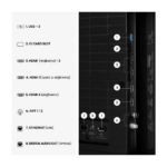 HISENSE 65E8S 65"/164cm 4K 144Hz Smart MiniLED TV, 3840x2160, 4xHDMI/2xUSB/RJ45/Wifi - Image 5