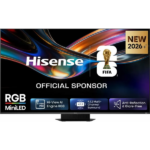 HISENSE 65UR9S 65"/164cm 4K 170Hz Smart RGB MiniLED TV, 3840x2160, 3xHDMI/3xUSB/RJ45/Wifi
