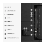 HISENSE 75E7S 75"/189cm 4K UHD Smart Hi-QLED TV, 3840x2160, 3xHDMI/2xUSB/RJ45/WIFI - Image 5