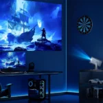 HISENSE C2-Pro Mini Laser Projektor 4K, 3840x2160, 16:9, 65"-300" 2600lm, Fekete - Image 5