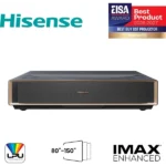 HISENSE PT1 Smart Laser Cinema Projektor, 4K Ultra HD 3840x2160, 16:9, 80"-150" 2500lm, Fekete - Image 2