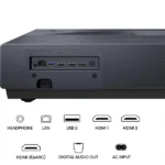 HISENSE PT1 Smart Laser Cinema Projektor, 4K Ultra HD 3840x2160, 16:9, 80"-150" 2500lm, Fekete - Image 4