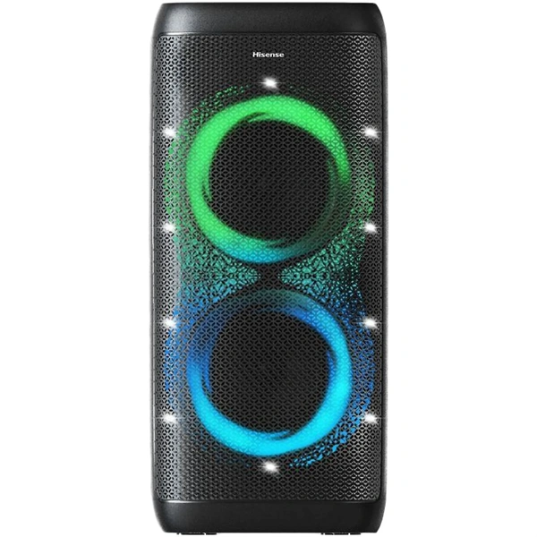 HISENSE Party Thunder Bluetooth Hangszóró, 6 hangszóró, 620W, Fekete - Image 1