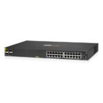 HPE Aruba Networking CX 6000 24p 10M/100M/1G Class4 PoE 4p SFP 1G 370W Switch - Image 2